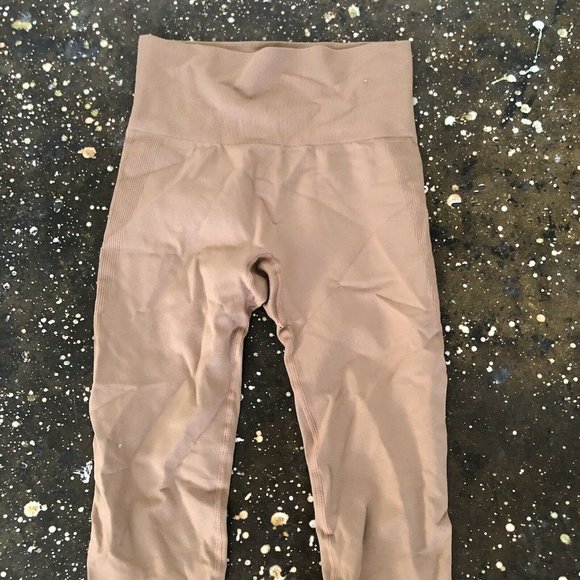 WeWoreWhat Seamless Leggings Tiger Eye Beige Brown - Picture 6 of 8